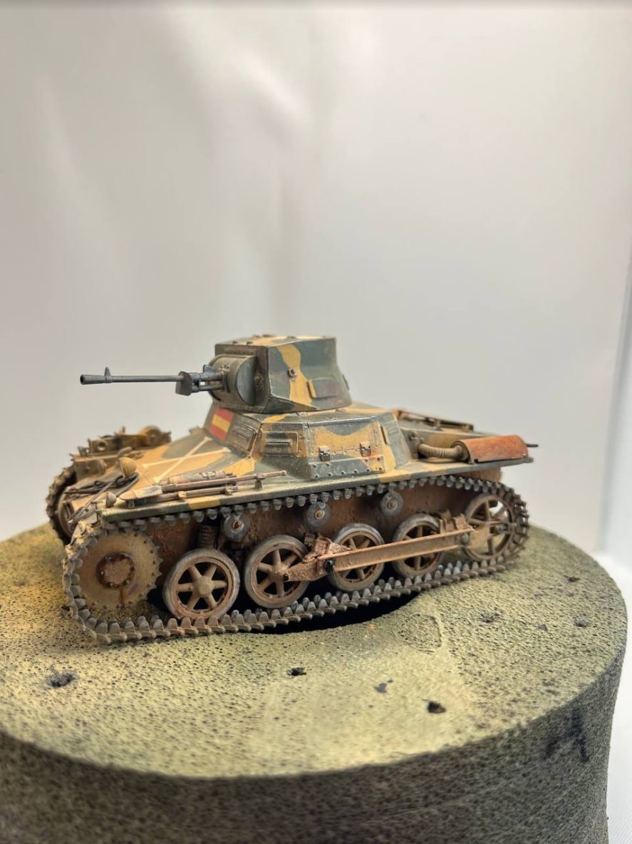 Panzer I “Breda”, por @SBF_modeling
