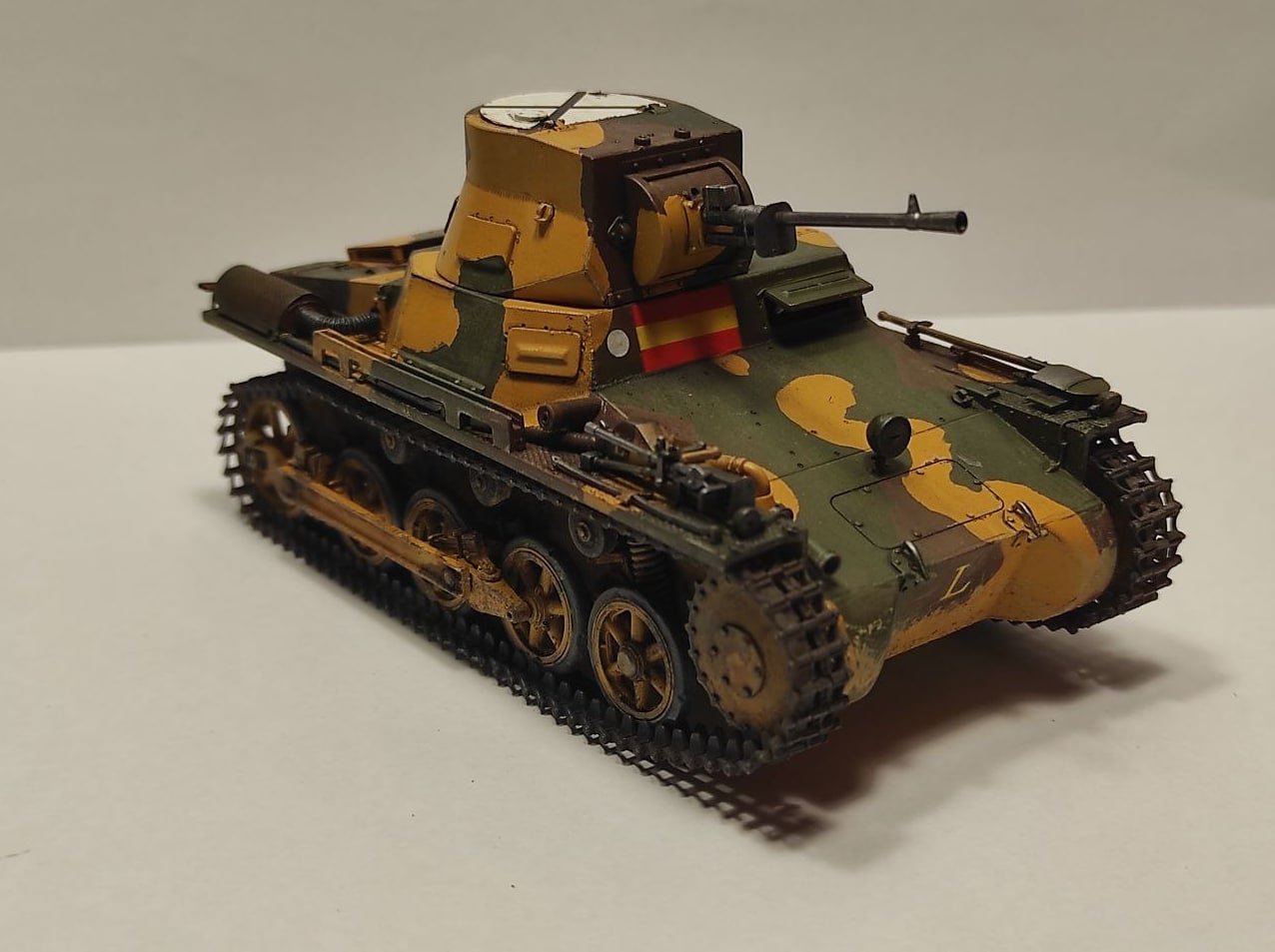 Panzer I “Breda”, por @Helis02