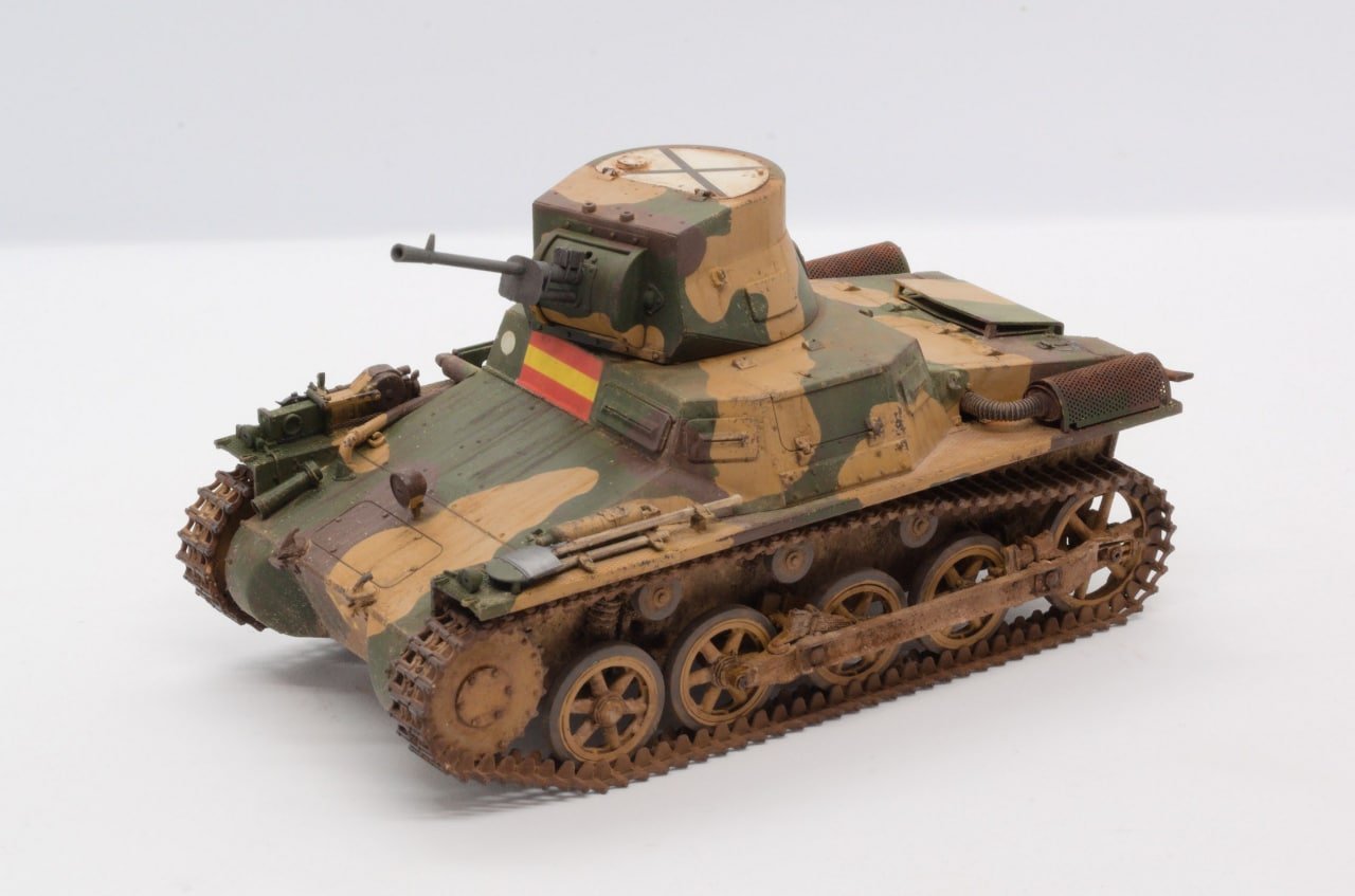 Panzer I “Breda”, por @Medi_76