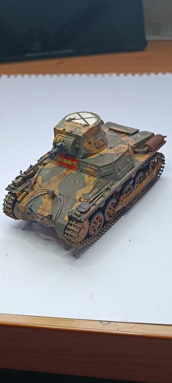 Panzer I “Breda”, por @Mikel_3dMaker