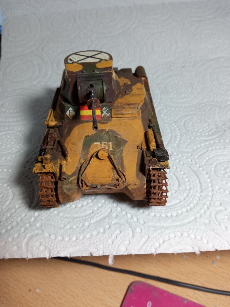Panzer I “Breda”, por @juanjo_alicunero